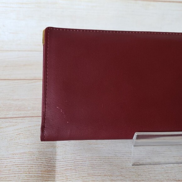 Cartier Vintage Leather Bifold Checkbook Wallet Designer Luxury Unisex - Picture 6 of 16